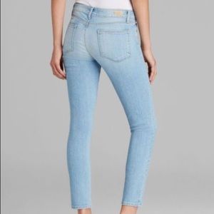 Low Rise Light Wash Skinny Jeans Size 27